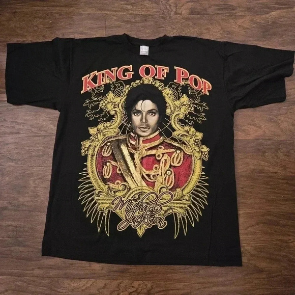 Michael Jackson T-Shirt Mens Size 3XL New Rizon King of Pop Big and Tall #vinta - Picture 1 of 5